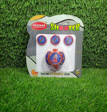 Hand Disk Shooter Toy Set Flying Disc Launcher Game for Kids Indoor and Outdoor Play