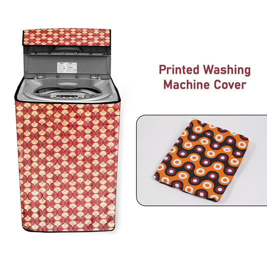 Waterproof Top Load Washing Machine Cover Dustproof Protective Cover for Fully Automatic Washing Machines (1 Pc)