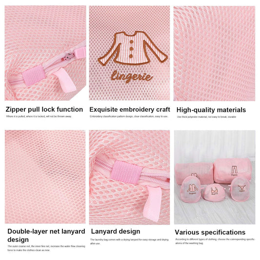 Premium Lingeriebra Laundry Wash Bag - (1 Pc)