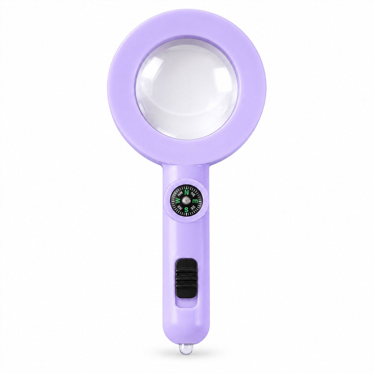 Handheld Magnifying Glass With Led Light And Compass For Nature Exploration (1 Pc)