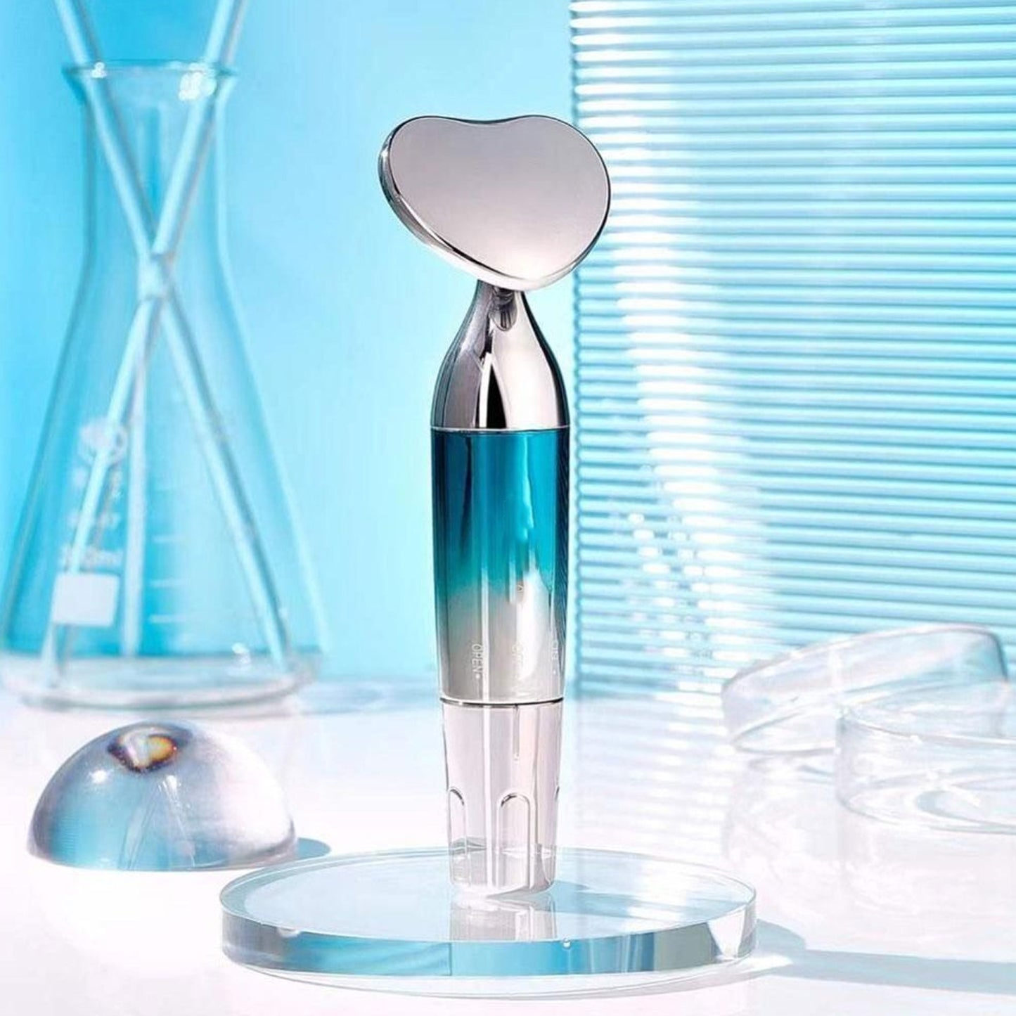 Face Vibratory Massager for Face Lift and Skin Tightening | High Frequency Sonic Facial Massager for Anti Aging, Wrinkle Care and Better Skincare Absorption | Portable Beauty Device (1 Pc)