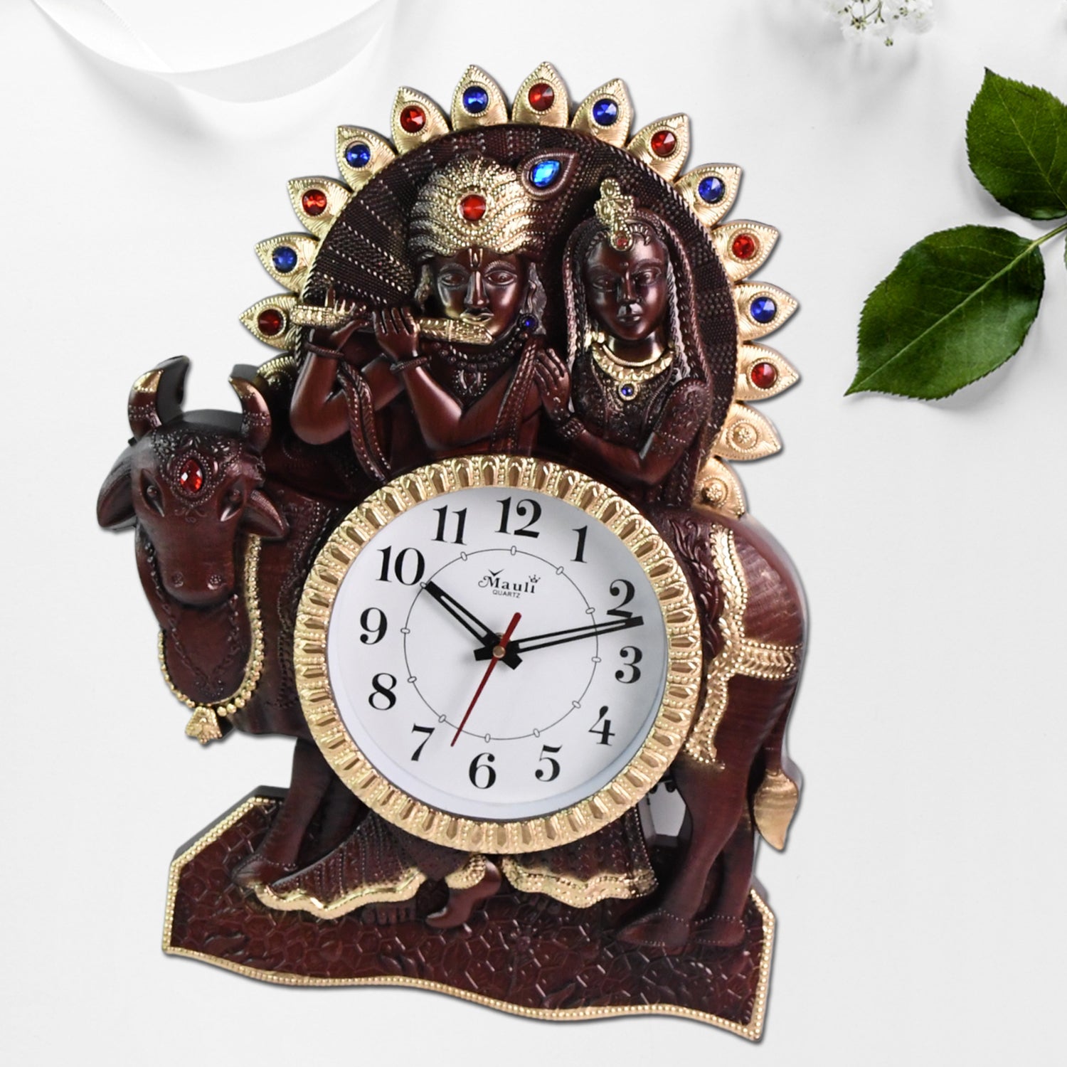Designer Wall Clock with Photo Frames Battery Operated Decorative Analog Wall Clock for Living Room, Bedroom, Hall, Office and Home Décor (1 Pc)