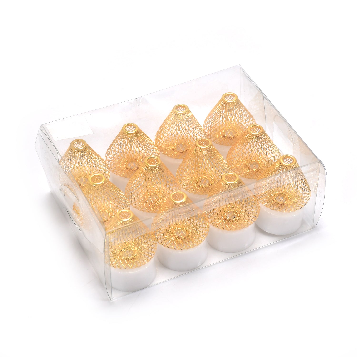 12 Pieces LED Tea Light Candles – Flameless Smokeless Battery Operated Decorative Candles for Home Decor, Birthday, Wedding, Christmas, Festival and Party Decoration