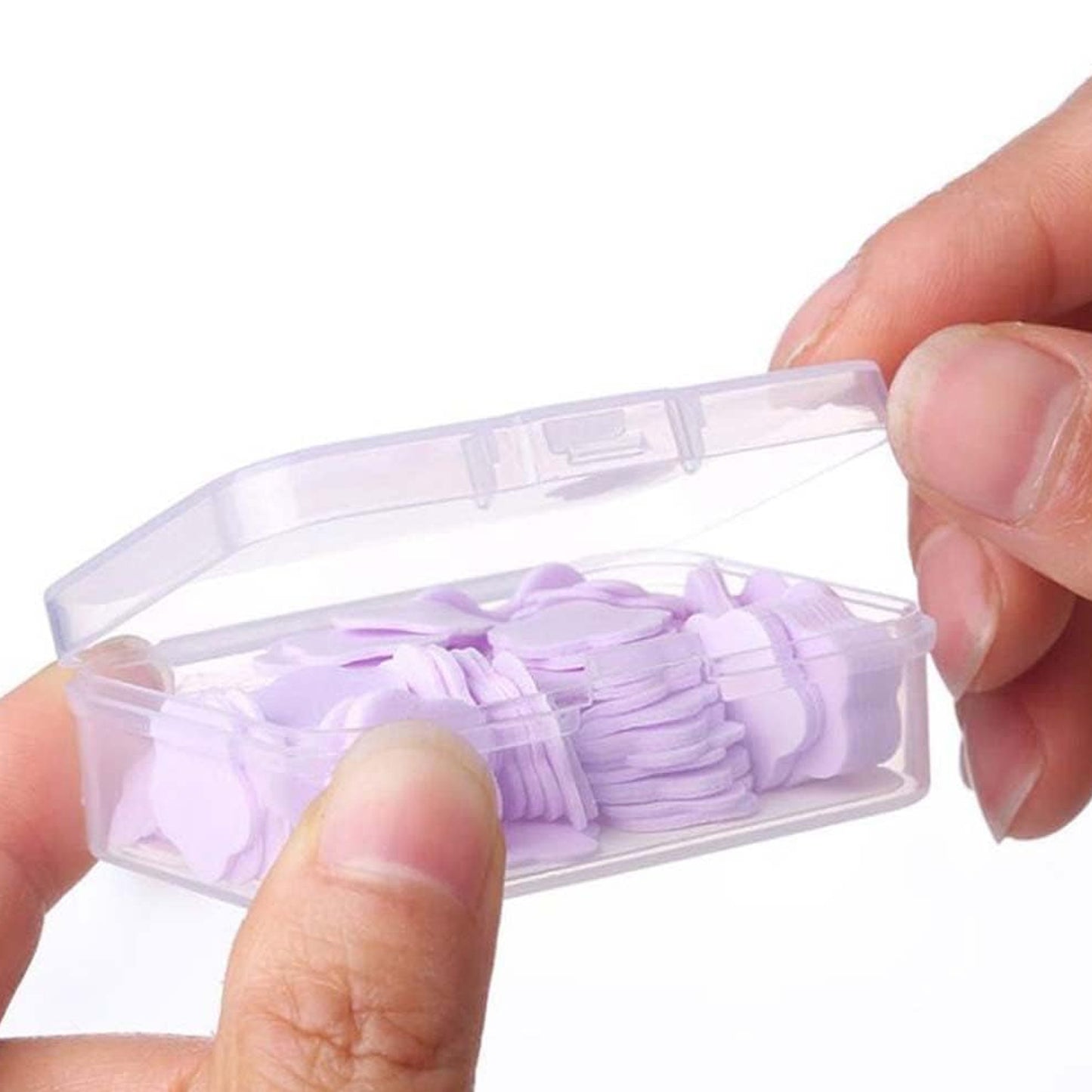 Mini Portable Travel Soap Paper Sheets – Flower Shape Disposable Paper Soap Flakes for Hand Cleaning, Hand Washing and Travel Hygiene – Approx 100 Pcs Set (Mix Color)