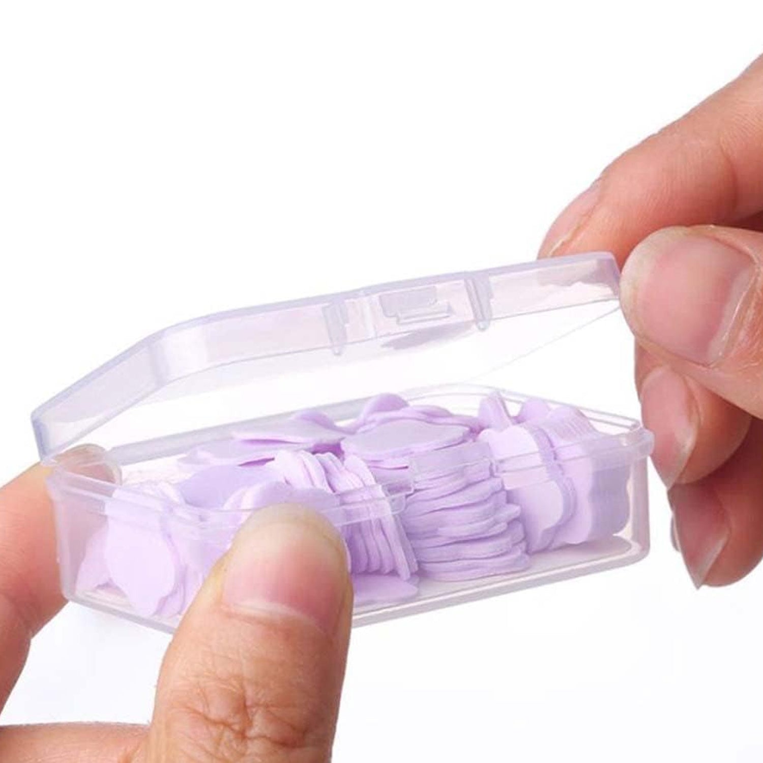 Mini Portable Travel Soap Paper Sheets – Flower Shape Disposable Paper Soap Flakes for Hand Cleaning, Hand Washing and Travel Hygiene – Approx 100 Pcs Set (Mix Color)