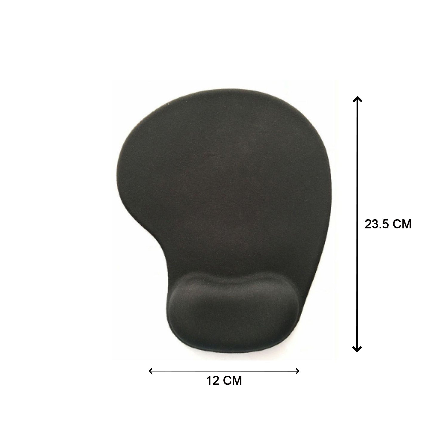 Ergonomic Wrist Support Mouse Pad Soft Comfort Mouse Pad for Computer Laptop Office Home and Gaming Use (1 Pc)