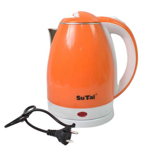 2 Litre Stainless Steel Electric Kettle 1500 to 2000W Fast Boiling Water Kettle with Auto Shut Off Boil Dry Protection and 360 Degree Cordless Base