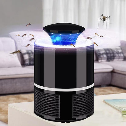 Natation Electronic LED Mosquito Killer Lamp – USB Powered Mosquito Trap Machine with Silent Fan for Home, Office and Camping