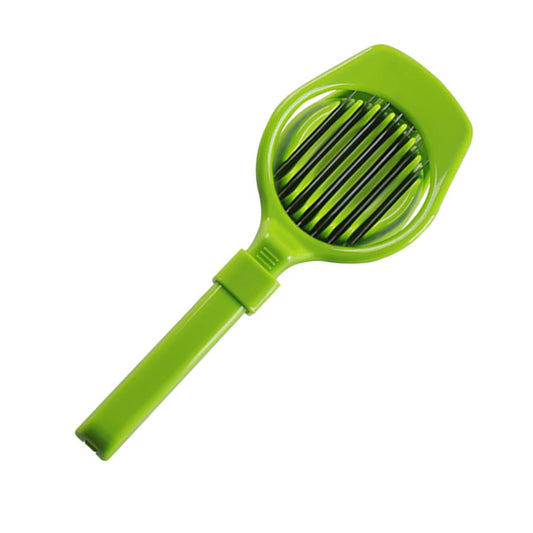Multipurpose Food Slicer with Seven Stainless Steel Blades Egg Strawberry Tomato Kiwi Fruit Cutter, Divider, Seperator and Soft Food Slicer (1 Pc)