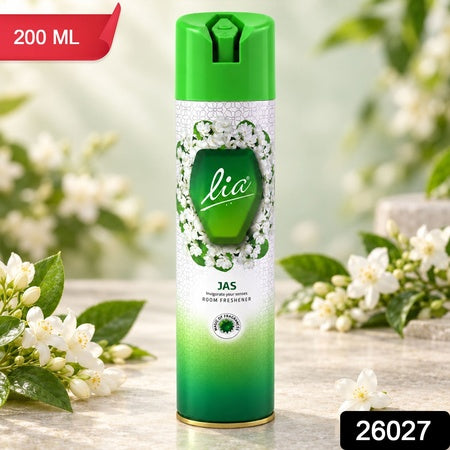 Jasmine Room Freshener Spray 200ml | Floral Fragrance Aerosol Air Freshener for Home, Bedroom, Bathroom and Office