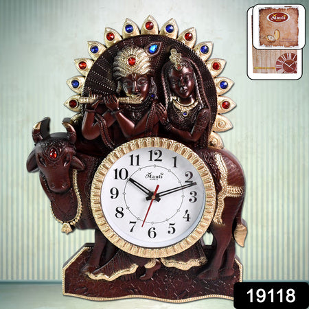 Designer Wall Clock with Photo Frames Battery Operated Decorative Analog Wall Clock for Living Room, Bedroom, Hall, Office and Home Décor (1 Pc)