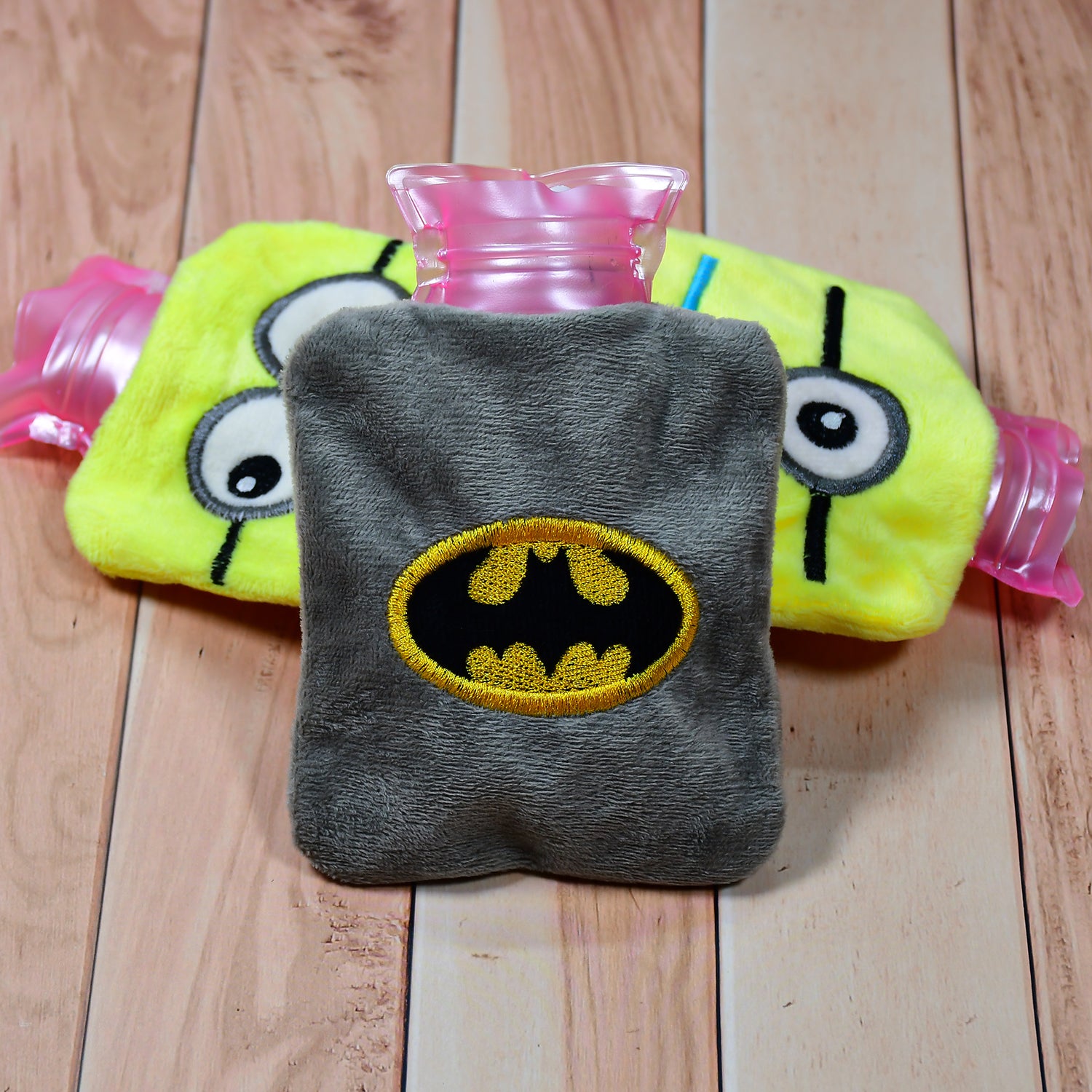 Batman Small Hot Water Bag With Cover For Pain Relief