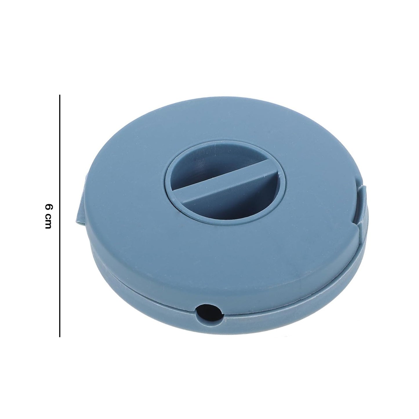 Compact Plastic Cable Organizer Case Portable Wire Holder with Rotating Spool for Earphones USB Charging Cables Travel Storage and Desk Cable Management (1 Pc)