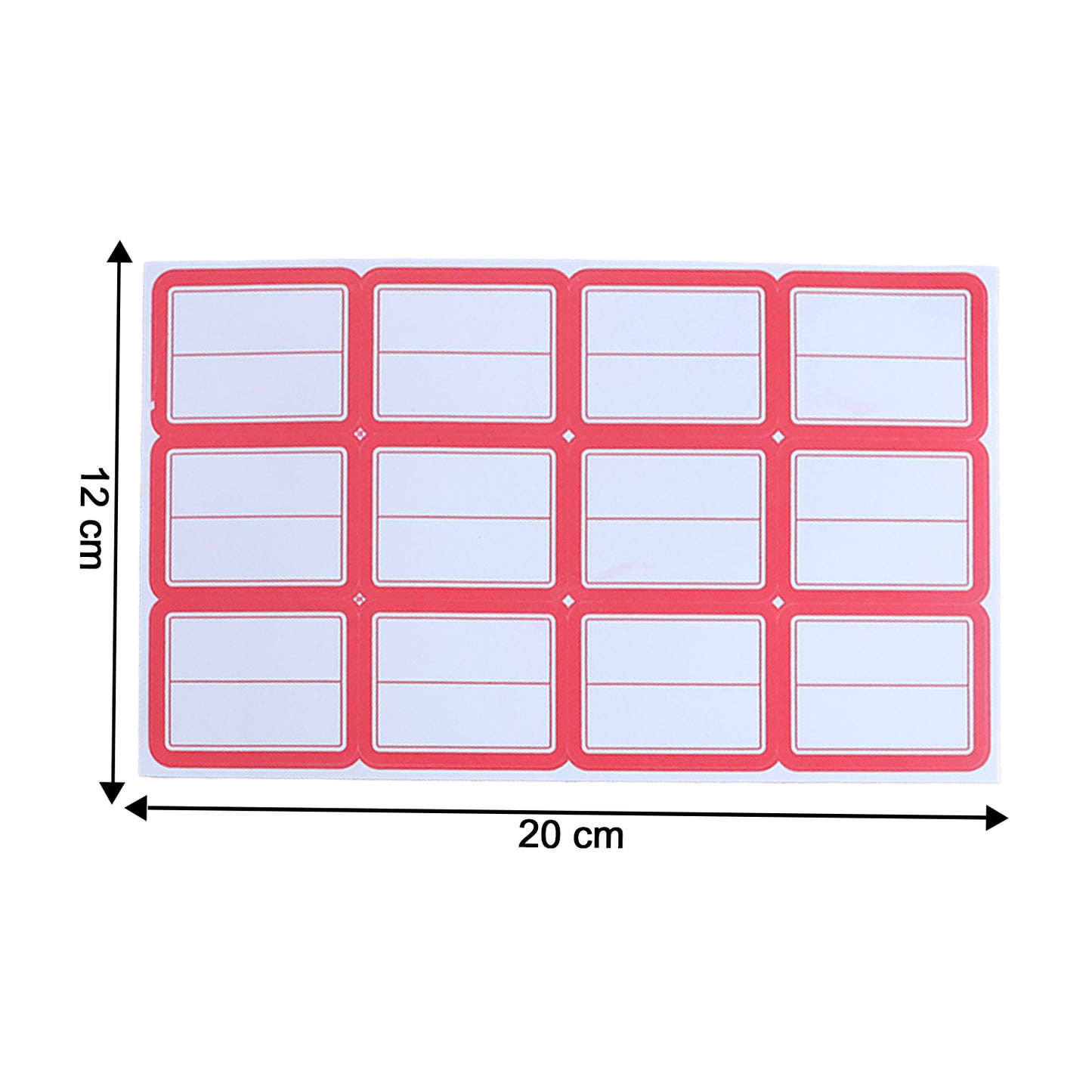 Self-Adhesive Label Stickers – Rectangular Labels for Shipping, Organizing, and Personalization - 10 Sheets