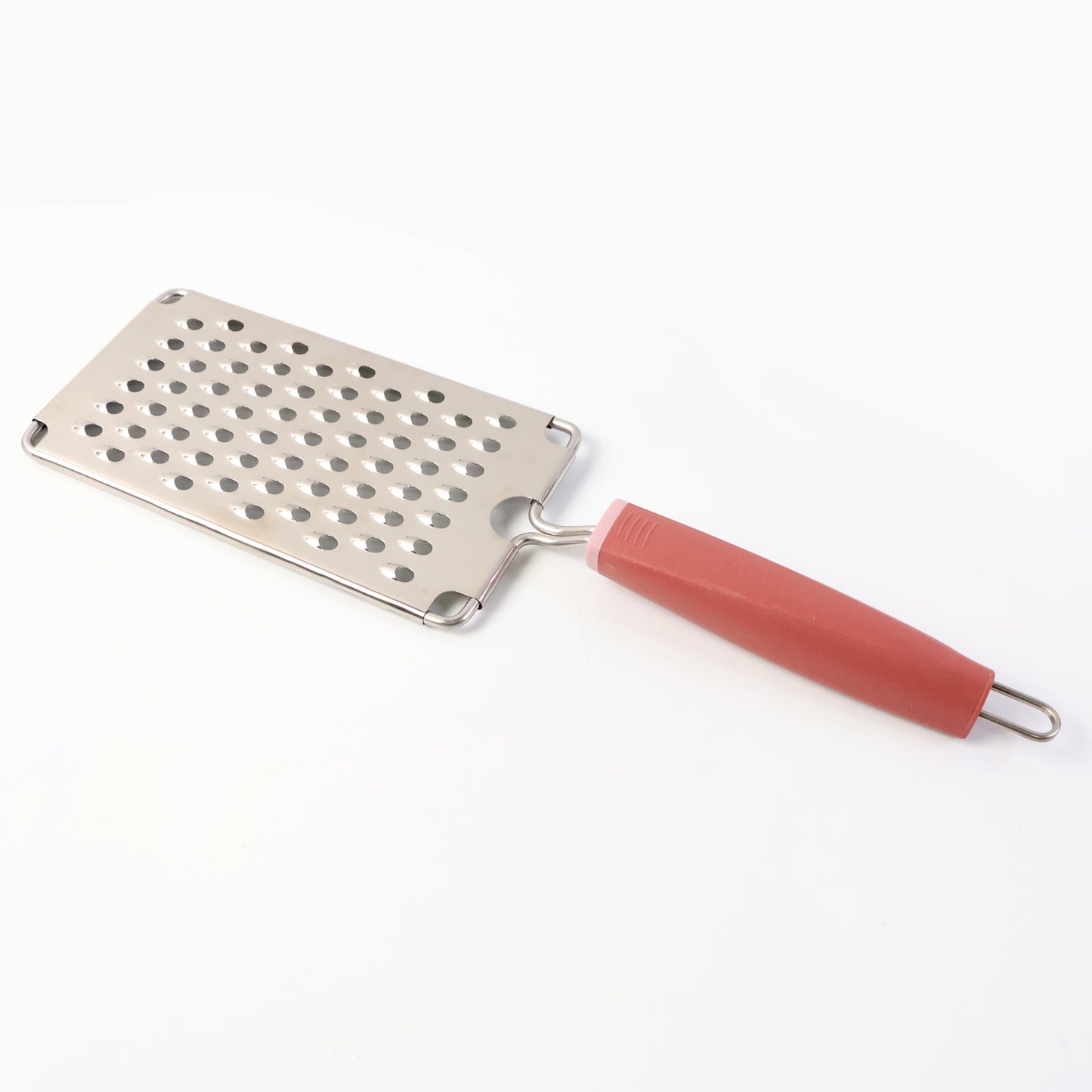 Supermom Stainless Steel Multipurpose Vegetable and Cheese Grater with Soft Grip Handle Heavy Duty Kitchen Hand Grater