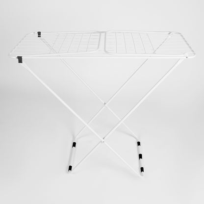 Big Foldable Butterfly Clothes Drying Stand with Wide Wings – Indoor / Outdoor Laundry Rack, Space-Saving, No-Drill Setup