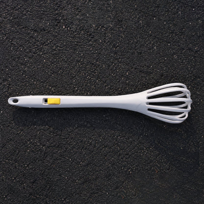 Manual Egg Beater Food Grade Plastic Hand Whisk and Noodle Grabber for Eggs Cream Batter Mixing Baking Cooking Pasta and Kitchen Use (1 Pc)
