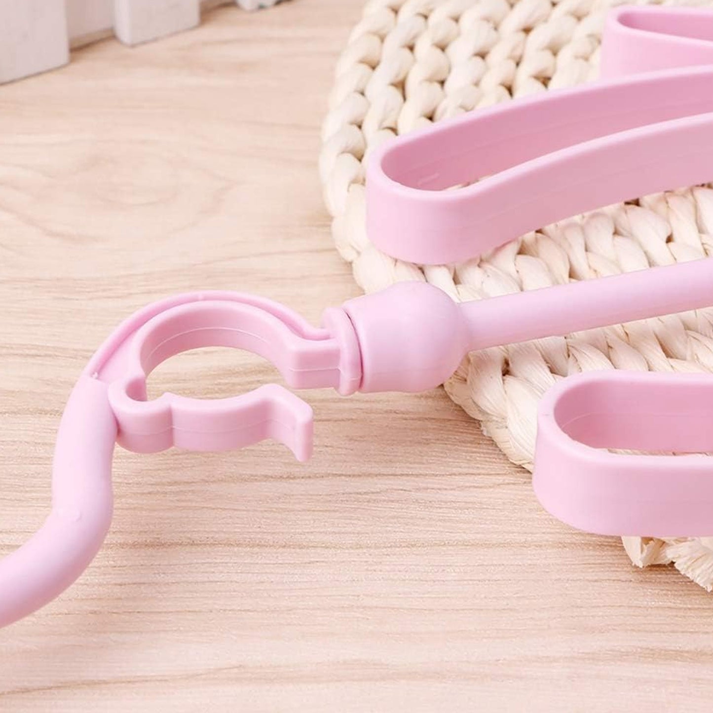 Rotatable Shoes Drying Hanger PP Shoe Hanging Rack for Balcony Closet Laundry and Storage Organizer (1 Pc)