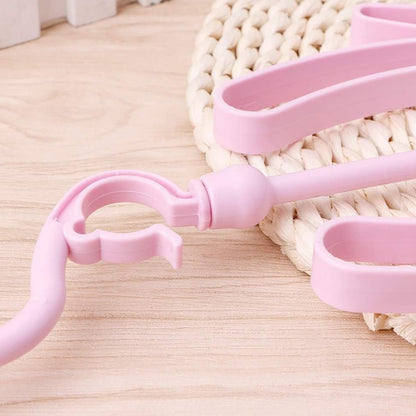 Rotatable Shoes Drying Hanger PP Shoe Hanging Rack for Balcony Closet Laundry and Storage Organizer (1 Pc)