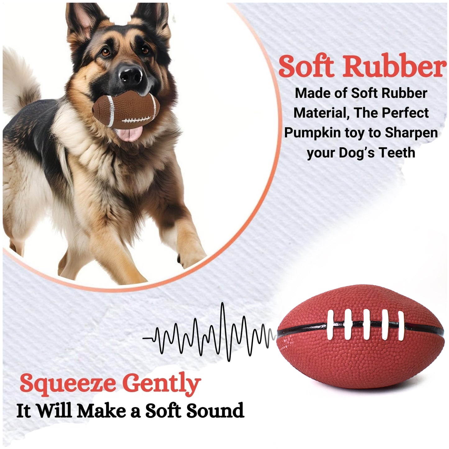 Set of 3 Soft Squeeze Balls for Kids – Non-Toxic Lightweight Indoor and Outdoor Play Balls with Whistle (Assorted Colors)