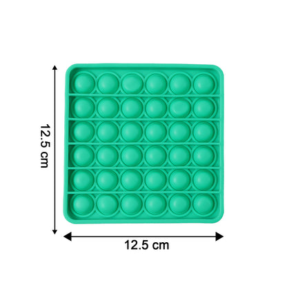 Premium Silicone Pop It Fidget Toy Stress Relief Sensory Bubble Popper Game for Kids and Adults Reusable Washable Toy (1 Pc)