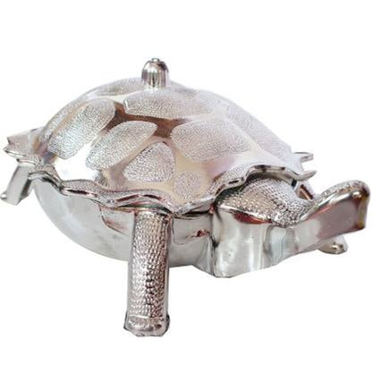 Multipurpose Tortoise Shape Dry Fruit Box Decorative Gift Storage Container for Dry Fruits Chocolates Snacks Festive Serving and Home Décor (1 Pc)