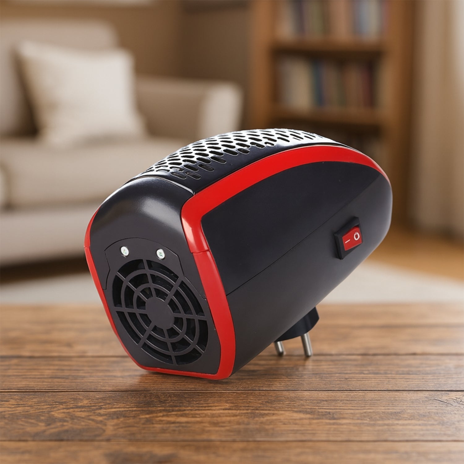 Wonder Warm 400W Wall Plug Room Heater with Remote Control – Compact Personal Space Heater (1 Pc)