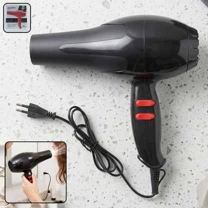 Portable Hair Dryer Compact Blow Dryer With Hot Cold Air For Home Salon (1 Pc)