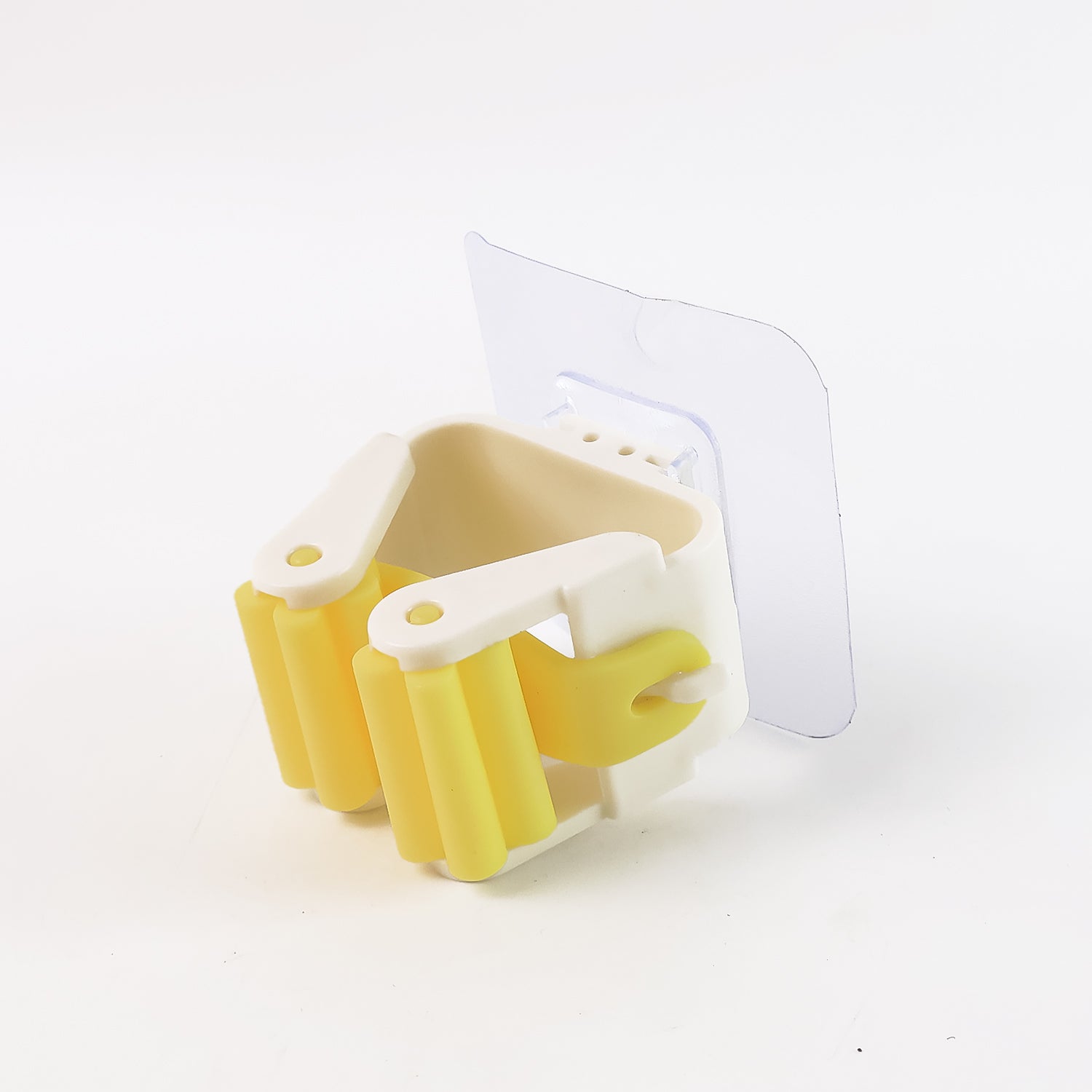 Magic Self Adhesive Mop and Broom Holder – Wall Mounted Organizer Rack for Cleaning Tools Storage