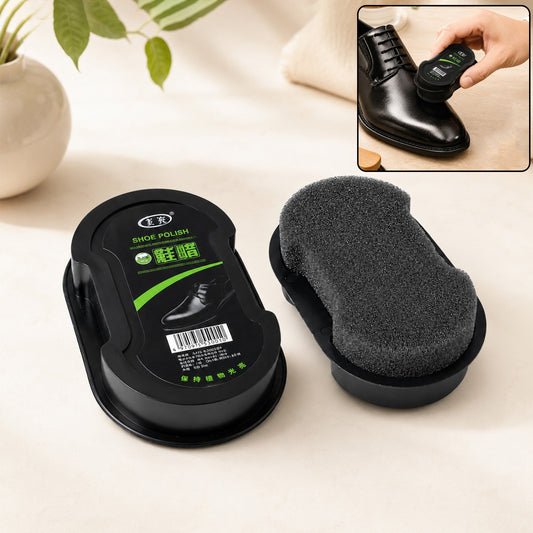 Shoe Polish Sponge Applicator for Instant Shine and Leather Shoe Care