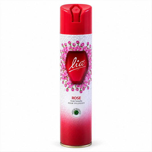Rose Room Freshener Spray 224ml | Floral Fragrance Aerosol Air Freshener for Home, Bedroom, Bathroom and Office