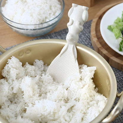 Cute Bunny Handle Non-stick Rice Serving Spoon (1 Pc)