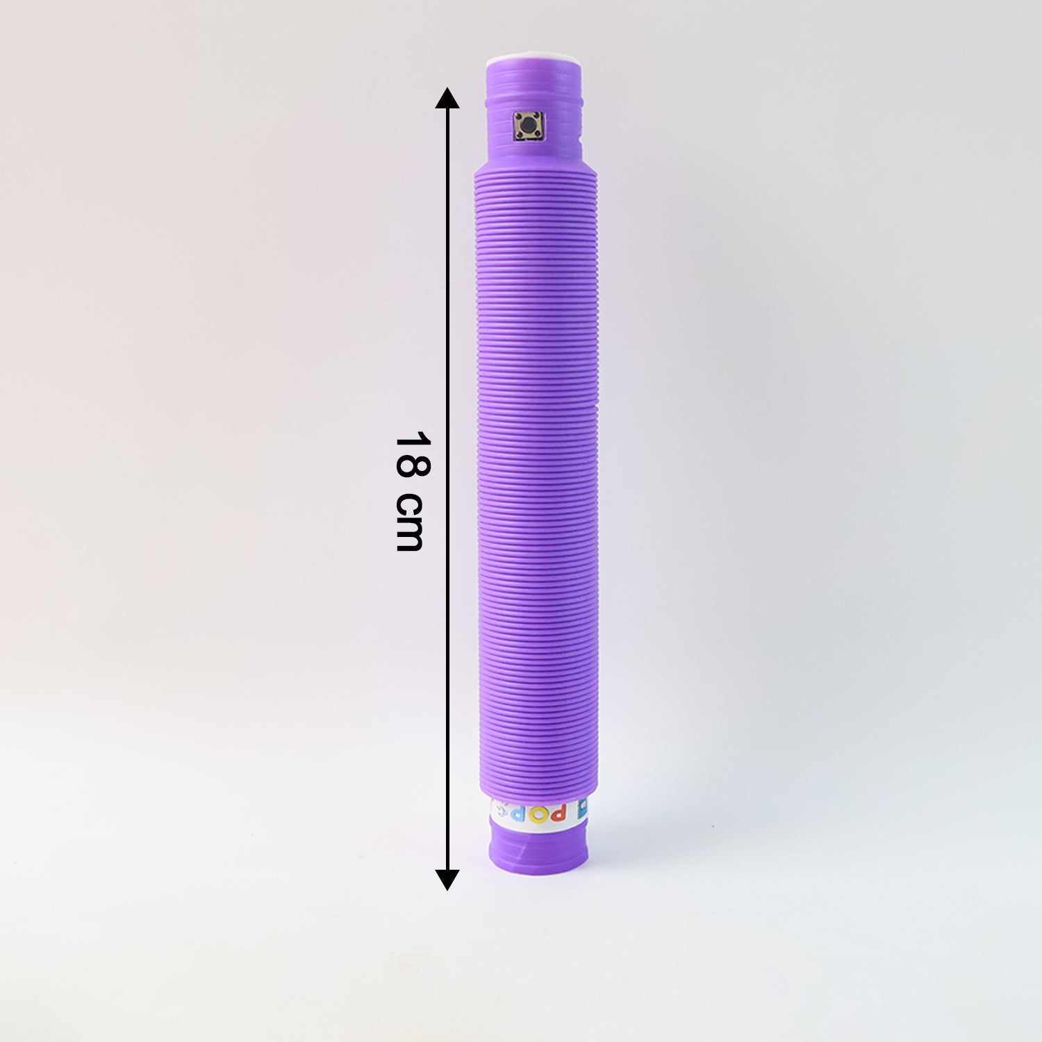 LED Glow Pop Tube Fidget Toy for Kids Stretchable Bendable Light Up Sensory Stress Relief Party Toy Pack of 1 Mixed Color