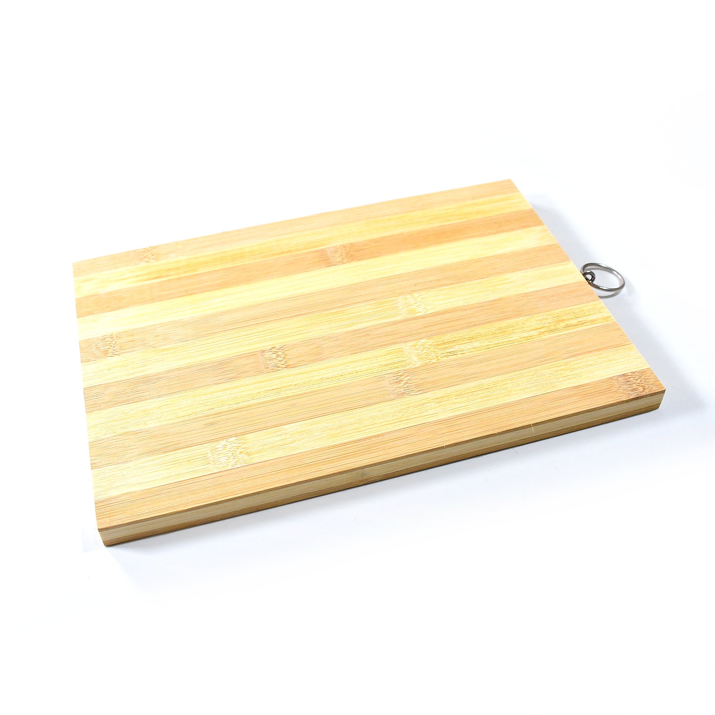 Natural Bamboo Wood Chopping Cutting Board for Kitchen Meat, Vegetables, Fruits, Cheese and Bread BPA Free (1 Pc)