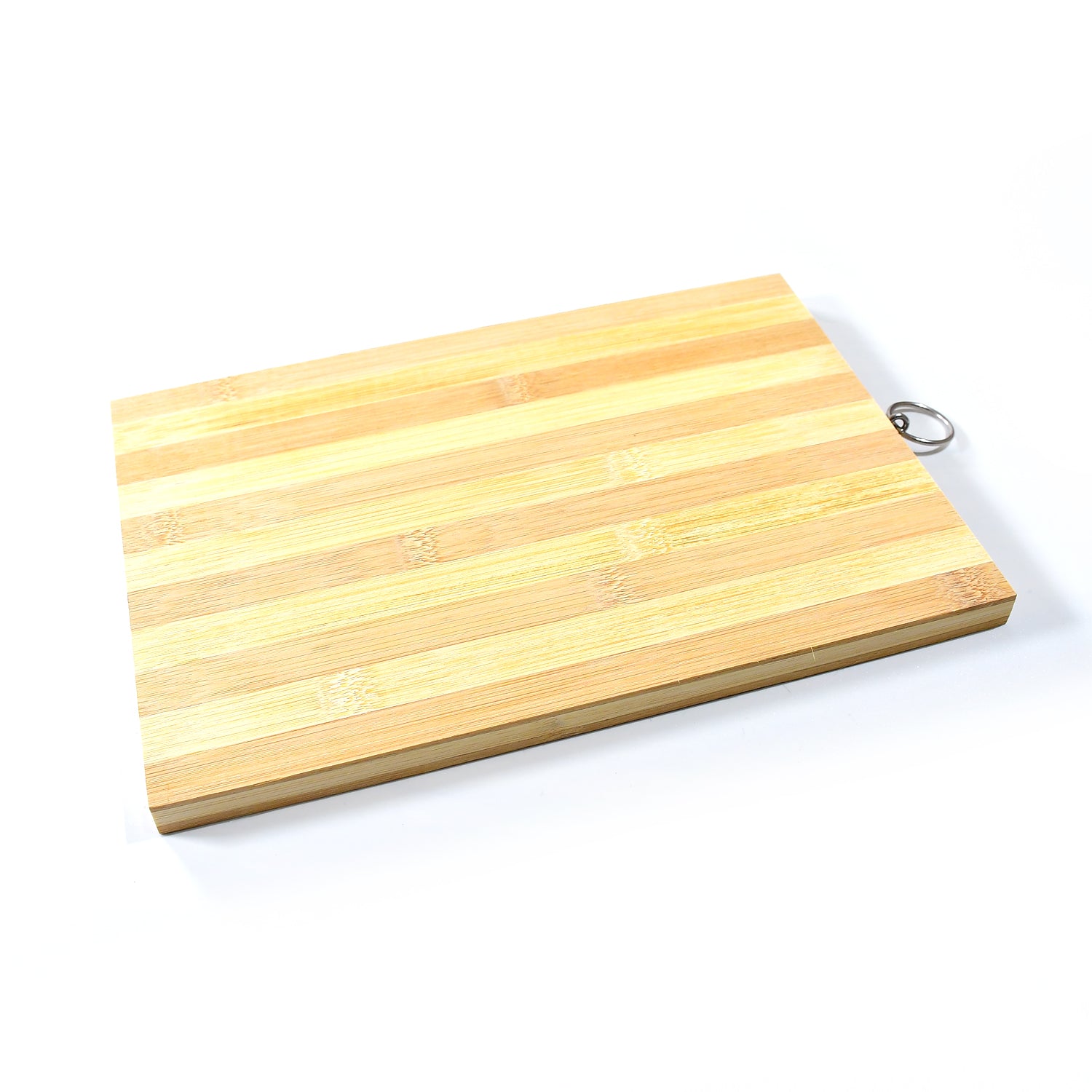 Natural Bamboo Wood Chopping Cutting Board for Kitchen Meat, Vegetables, Fruits, Cheese and Bread BPA Free (1 Pc)