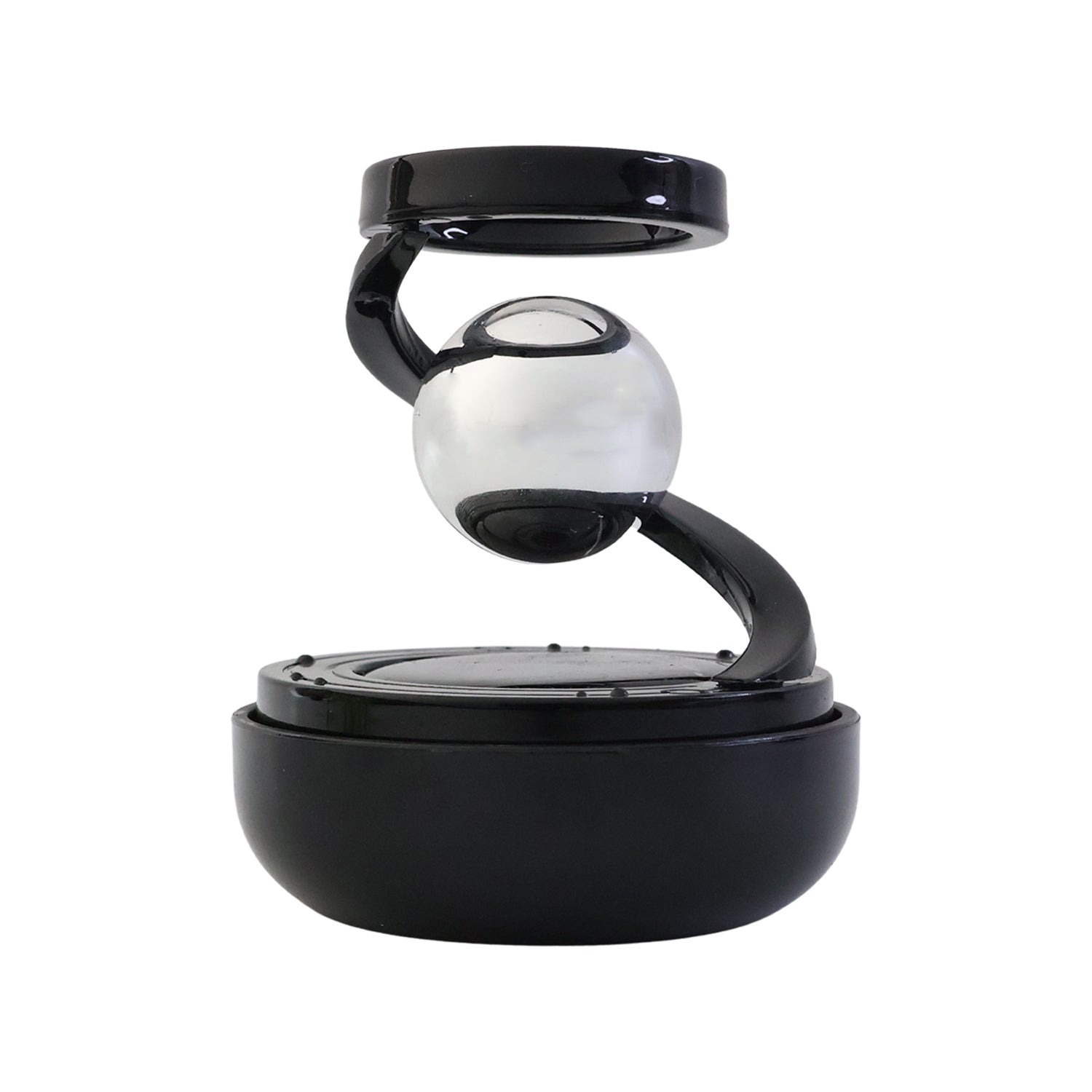 Premium Solar-Powered Rotating Car Air Freshener with Automatic Spinning Scent Diffuser | Galaxy Dashboard Perfume, Solar Aroma Diffuser, Dashboard Decor & Long-Lasting Fragrance (1 Pc)