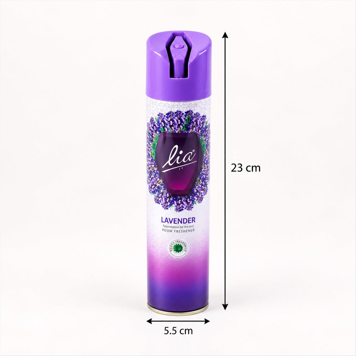 Lavender Room Freshener Spray 224ml | Floral Fragrance Aerosol Air Freshener for Home, Bedroom, Bathroom and Office