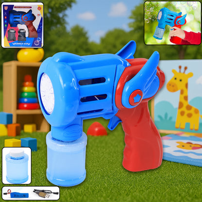 Rechargeable Bubble Gun Toy for Kids – Automatic Bubble Blower with USB Charging (1 Set)