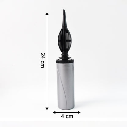 Hand Balloon Pump 24 Cm Dual Action Manual Air Inflator for Balloons Toys Inflatables and Party Decorations (1 Pc)