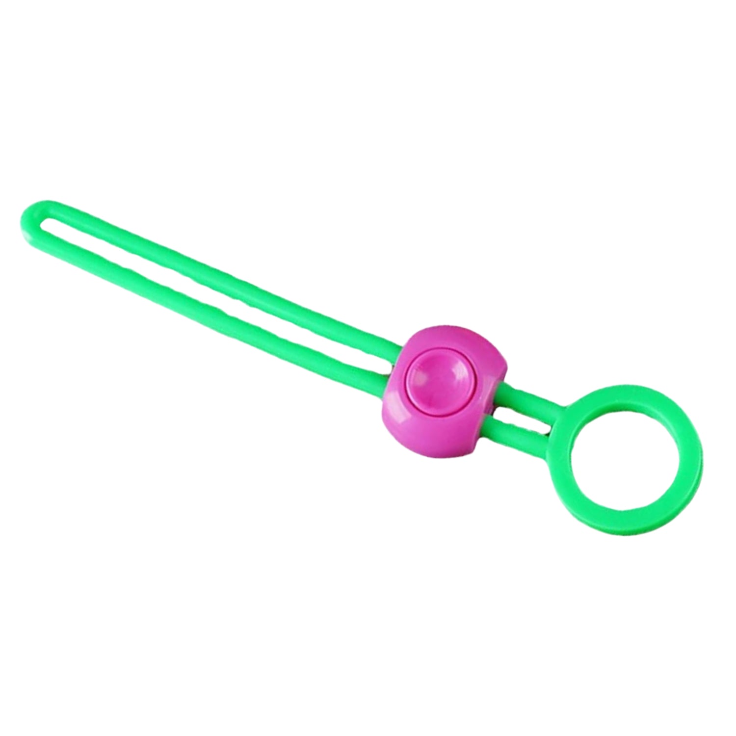 Reusable Bag Sealing Clip Multi Purpose Food Bag Sealer Cable Tie Cord Organizer Elastic Adjustable Clip for Kitchen Home Office Storage (1 Pc)