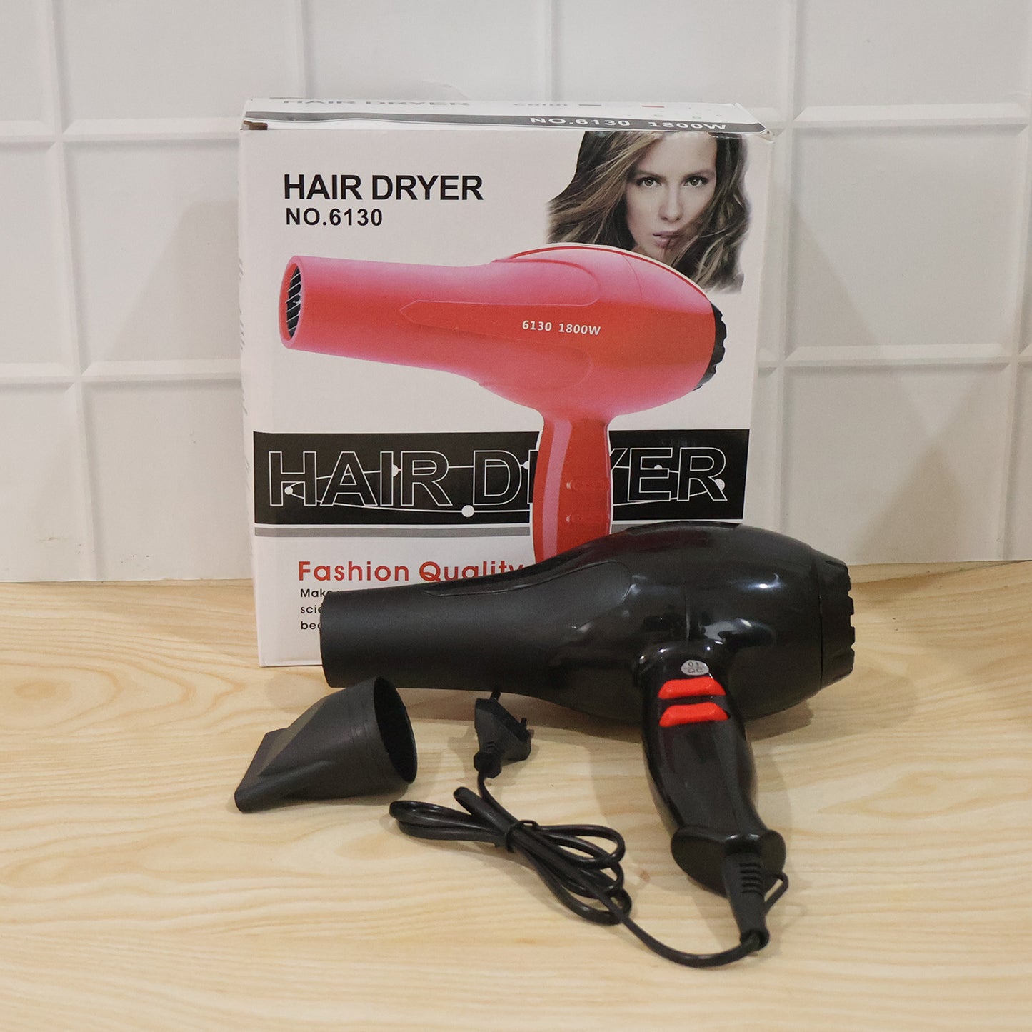 Portable Hair Dryer Compact Blow Dryer With Hot Cold Air For Home Salon (1 Pc)