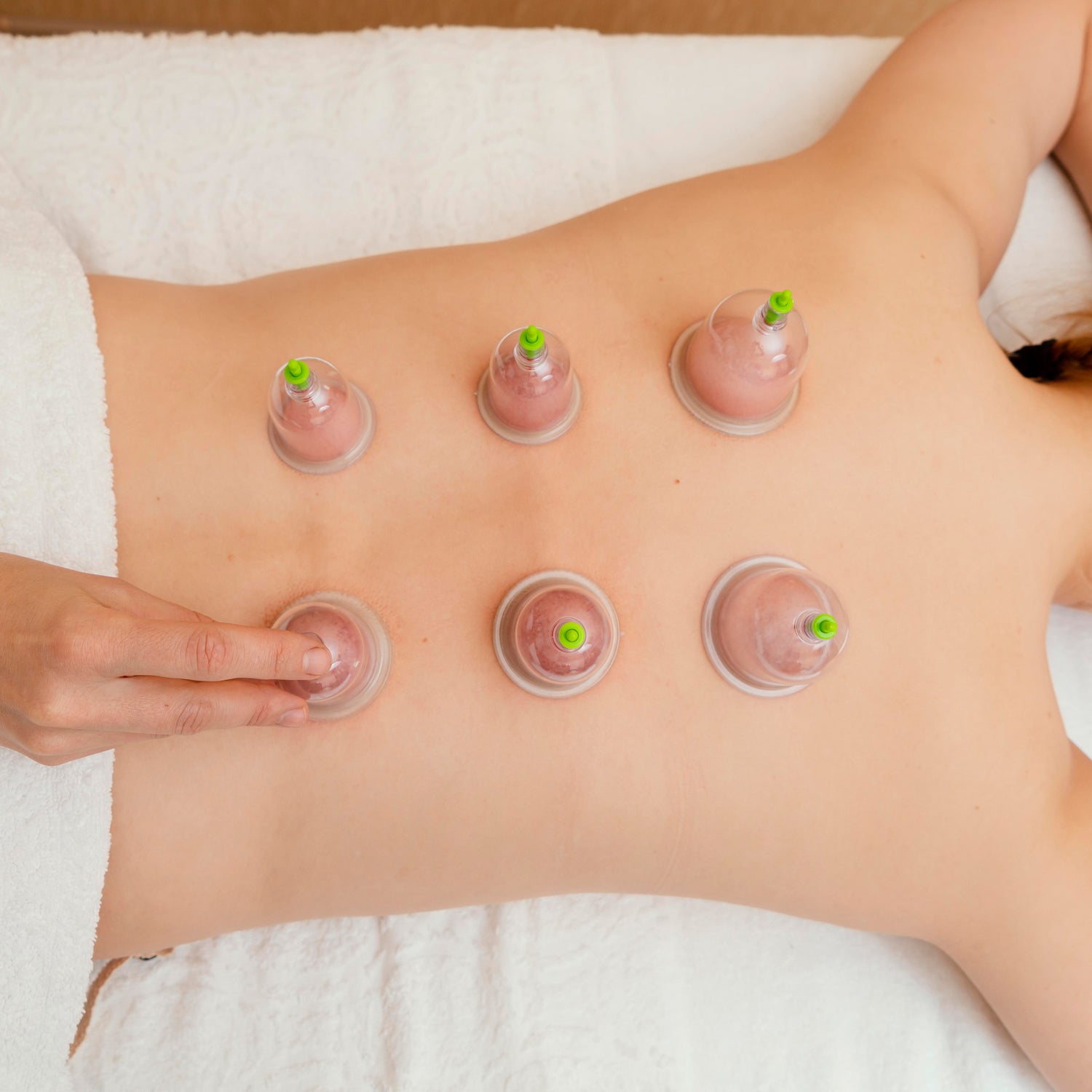 Vacuum Cupping Therapy Set 6 Cups with Hand Vacuum Pump for Body Massage, Muscle Relaxation, Deep Tissue Therapy and Home Wellness (6 Pc Set)