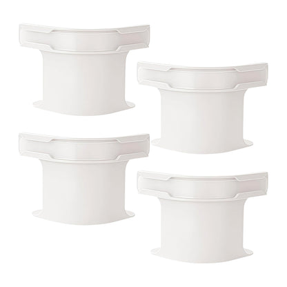 Plastic Bed Sheet Holders for Mattress – Anti-Slip Bed Sheet Fixing Clips for Tight & WrinkleFree Fitting | Strong Grip Mattress Corner Holders (4 Pc Set)