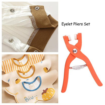 Eyelet Pliers | Hole Punch & Eyelet Installation Tool for Fabric, Leather & Crafts (1 Pc)