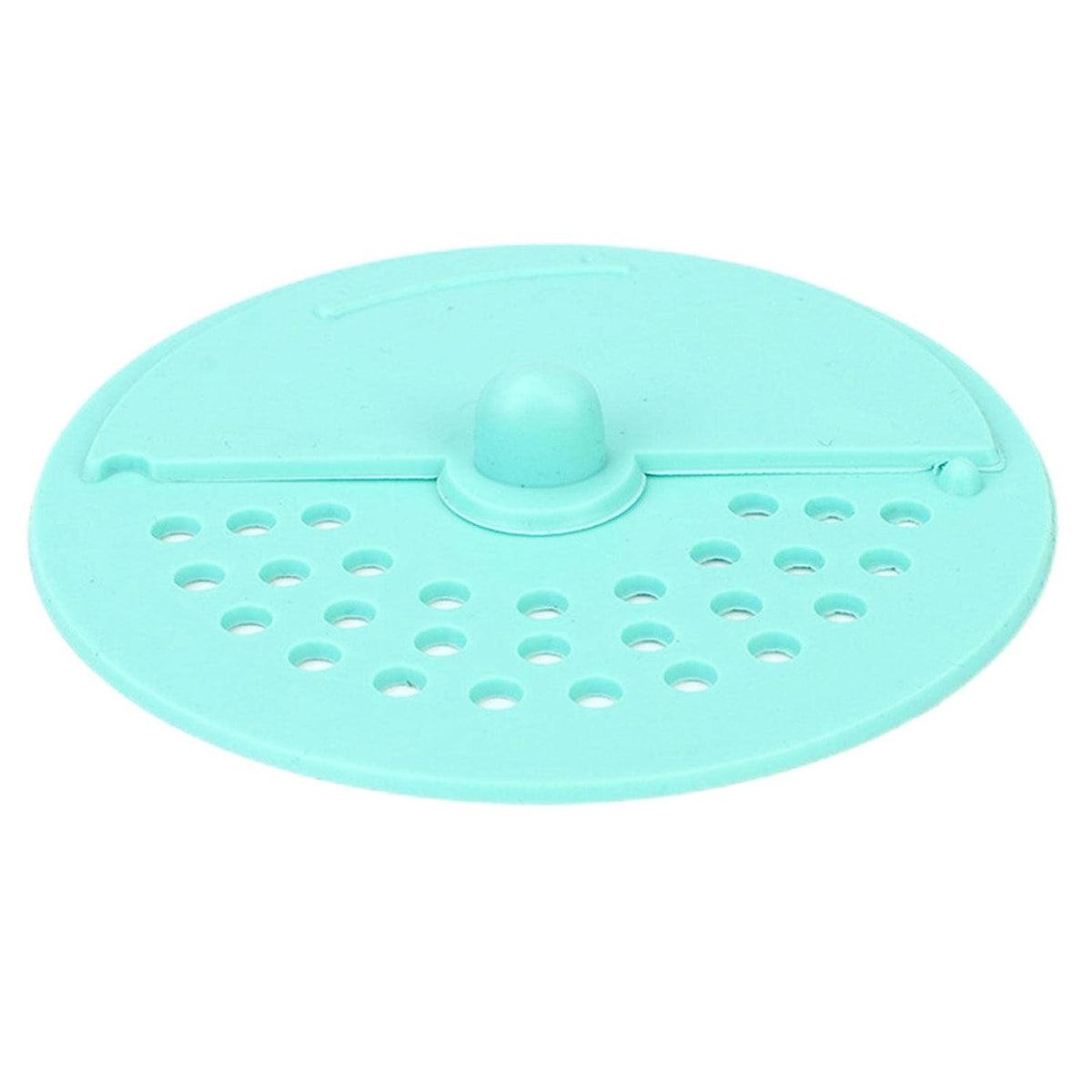 Drain Cover Round Rubber Anti-Odor Floor Drain Cover Bathroom Hair Catcher Kitchen Sink Filter and Bath Plug (1 Pc)
