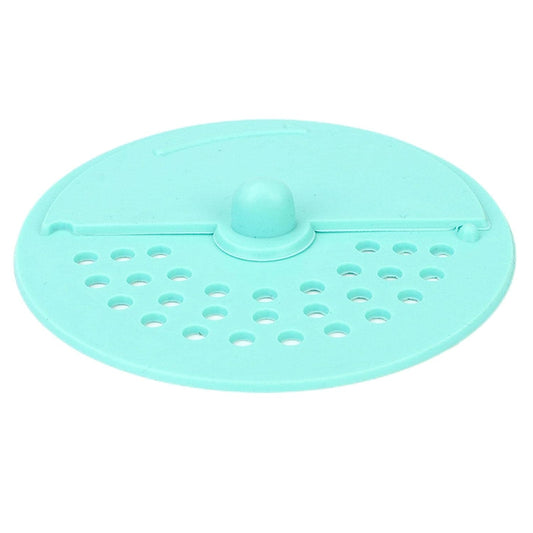 Drain Cover Round Rubber Anti-Odor Floor Drain Cover Bathroom Hair Catcher Kitchen Sink Filter and Bath Plug (1 Pc)