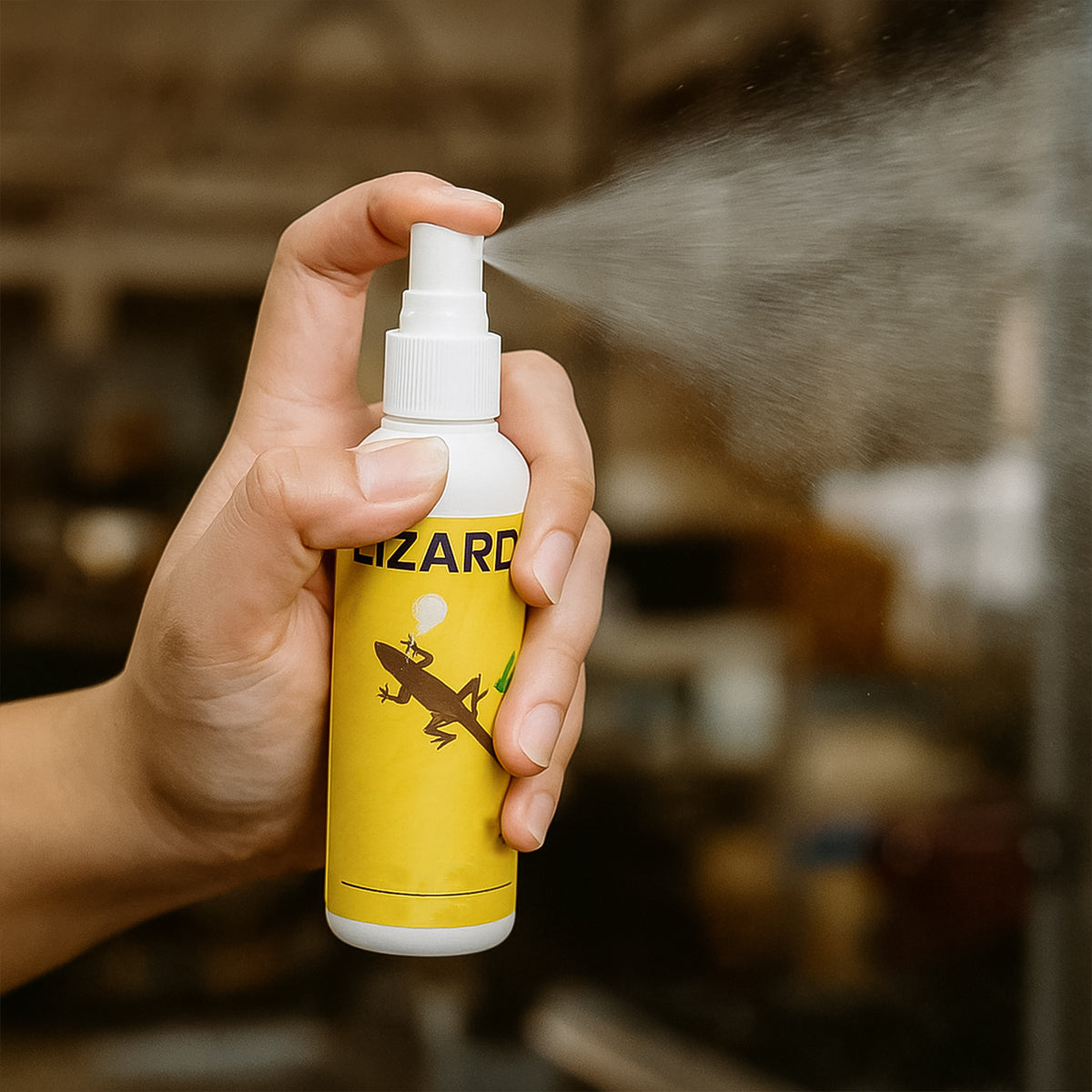 Lizard Repellent Spray 100ml | Herbal Essential Oil Based Lizard Deterrent for Home, Kitchen, Walls and Outdoor Areas