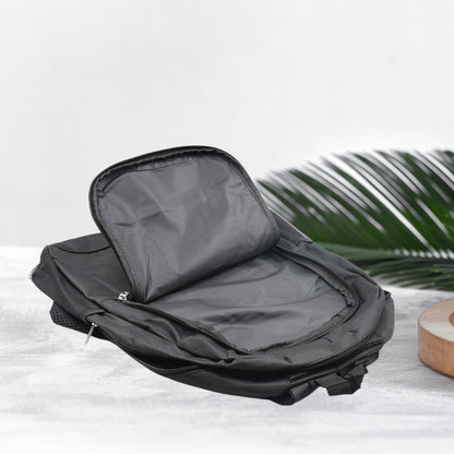 Water-Resistant Polyester Laptop Backpack for Men and Women with Padded Laptop Compartment and Multiple Organizer Pockets