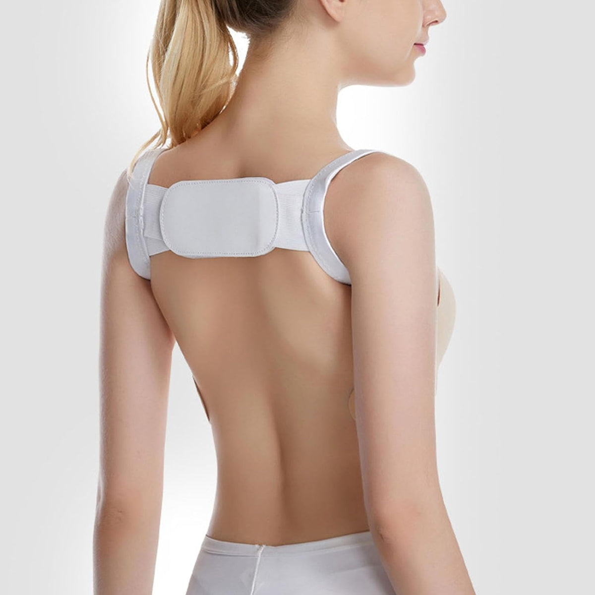 Back and Shoulder Posture Corrector for Adults &amp; Children, Adjustable Back Support Belt, Shoulder Support Brace for Posture Correction, Hunchback Support &amp; Daily Use