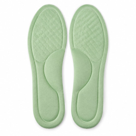 Soft Foam Shoe Insoles With Textured Surface For Daily Wear (1 Pair Size 41-42)